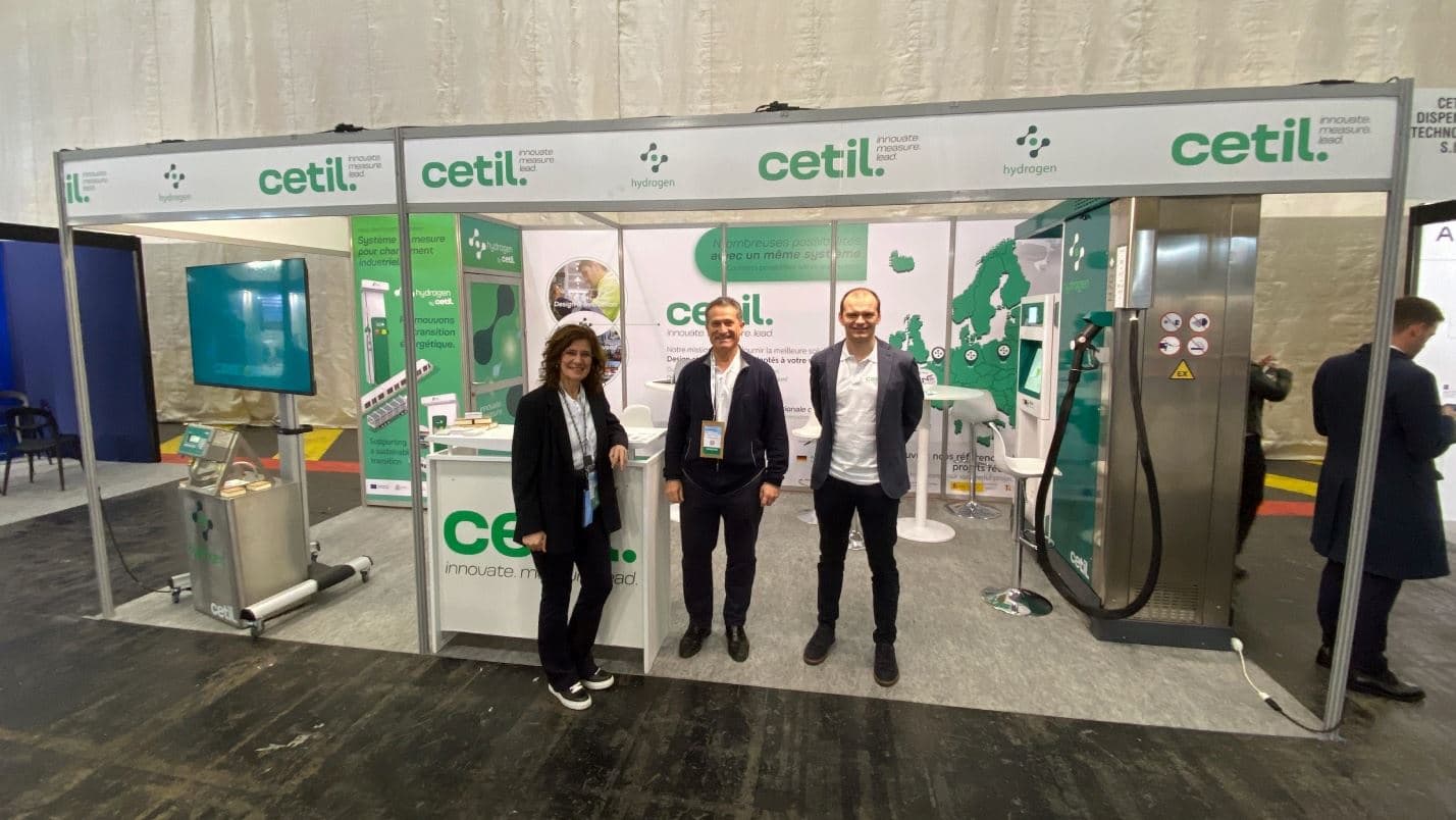 Cetil strengthens its position in the French hydrogen market thanks to its participation in Hyvolution Paris