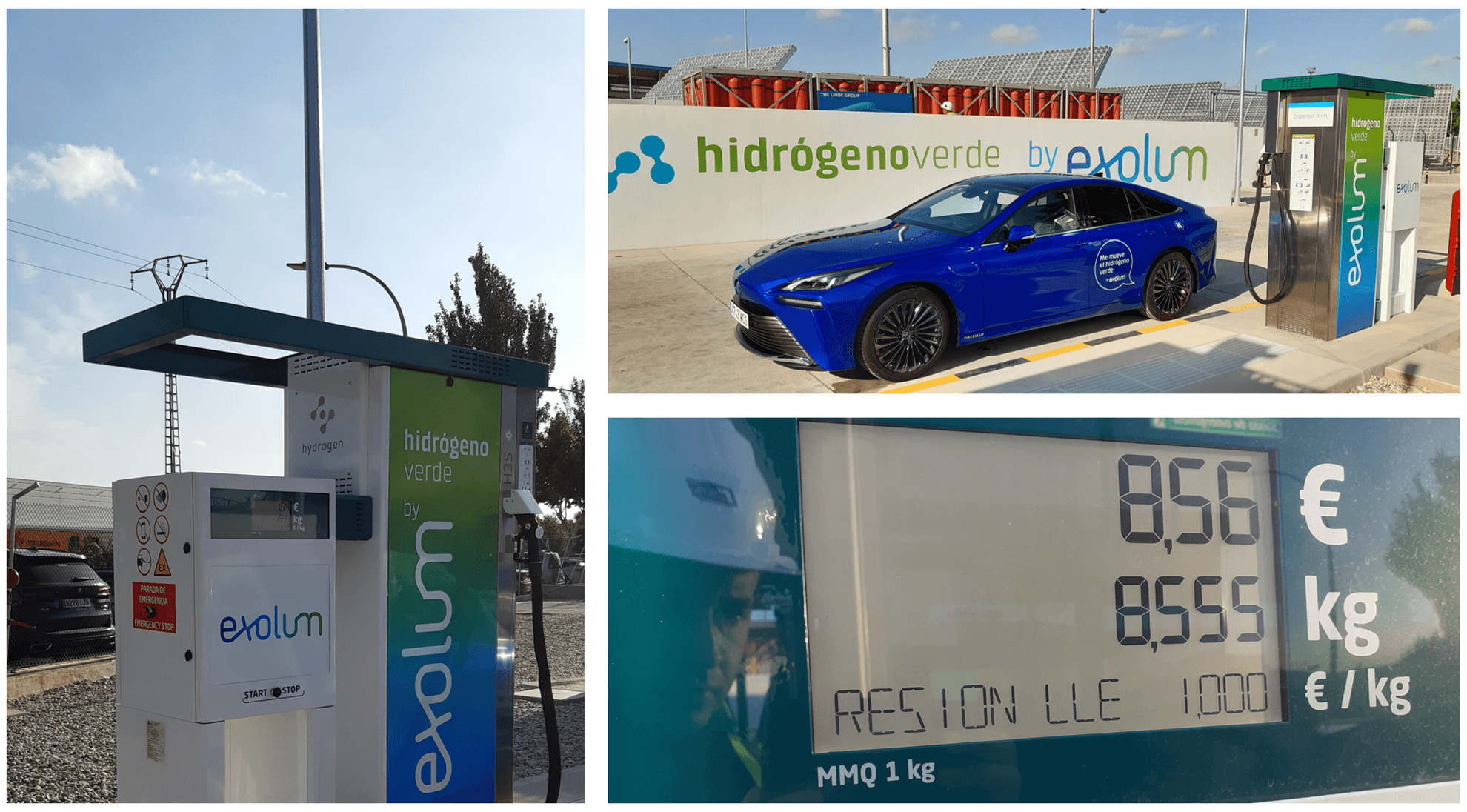SAT tests on H2 gas fueling stations